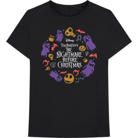 NIGHTMARE BEFORE CHRISTMAS - Character Flight T-Shirt