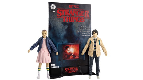 STRANGER THINGS - Eleven & Mike McFarlane Page Punchers  Figures Set