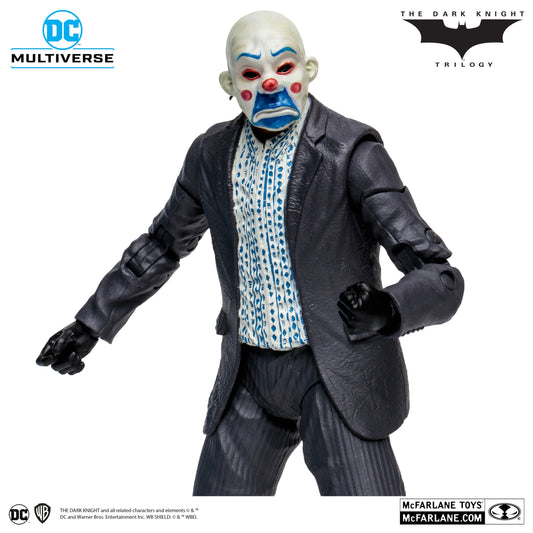 DC : MULTIVERSE - The Joker Bank Robber Dark Knight Gold Label McFarlane Action Figure