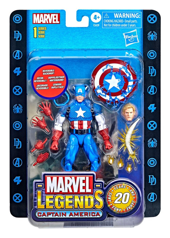 MARVEL - Captain America 20th Anniversary Hasbro Marvel Legends Figure