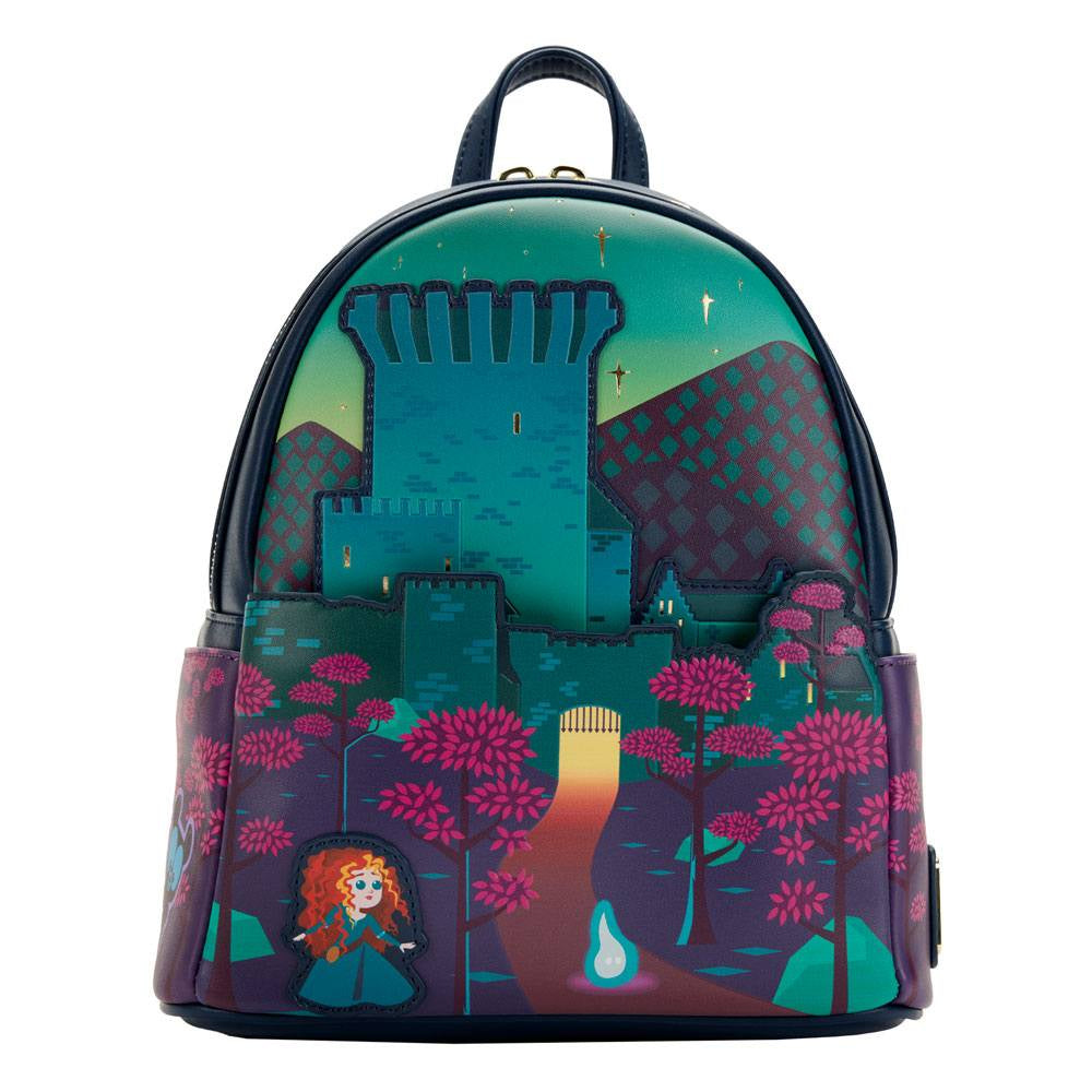 LOUNGEFLY : DISNEY - Brave Princess Castle Series Mini Backpack