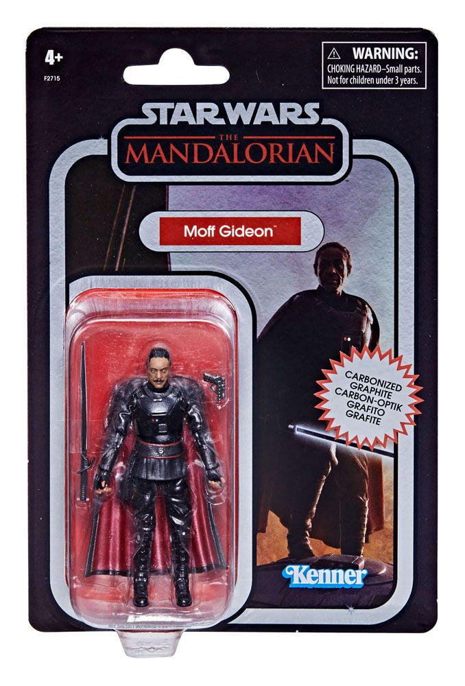 STAR WARS : THE MANDALORIAN - Moff Gideon Carbonized Hasbro Vintage Collection Figure