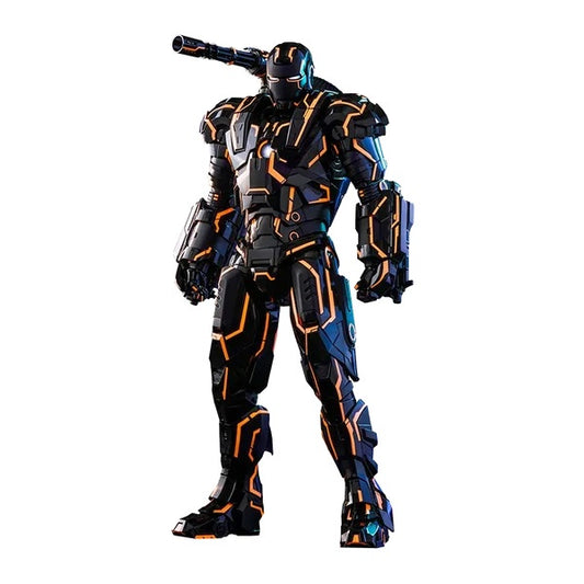 MARVEL : IRON MAN 2 - War Machine Neon Tech Hot Toys Figure