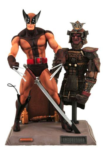 MARVEL - Wolverine Brown Costume Diamond Select Action Figure 18cm
