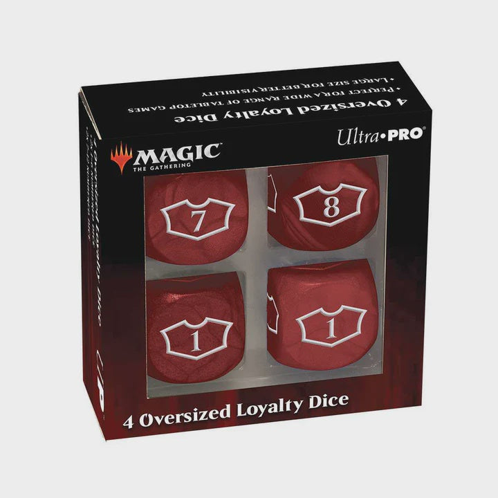 MAGIC THE GATHERING - Deluxe 22MM Mountain Loyalty Dice Set