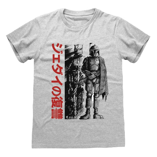 STAR WARS - Bounty Hunters (Boba Fett) Grey T-Shirt
