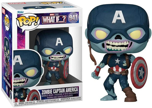MARVEL : WHAT IF...? - Zombie Captain America #941 Funko Pop!