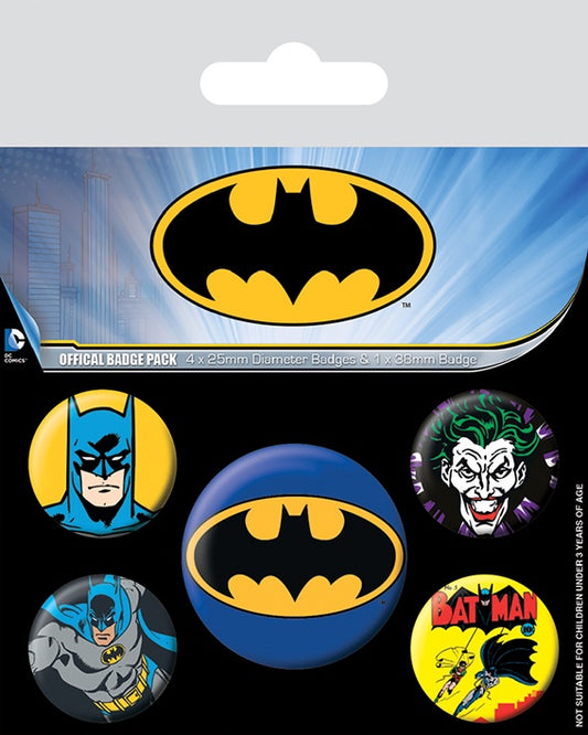 DC: BATMAN - Badge Pack