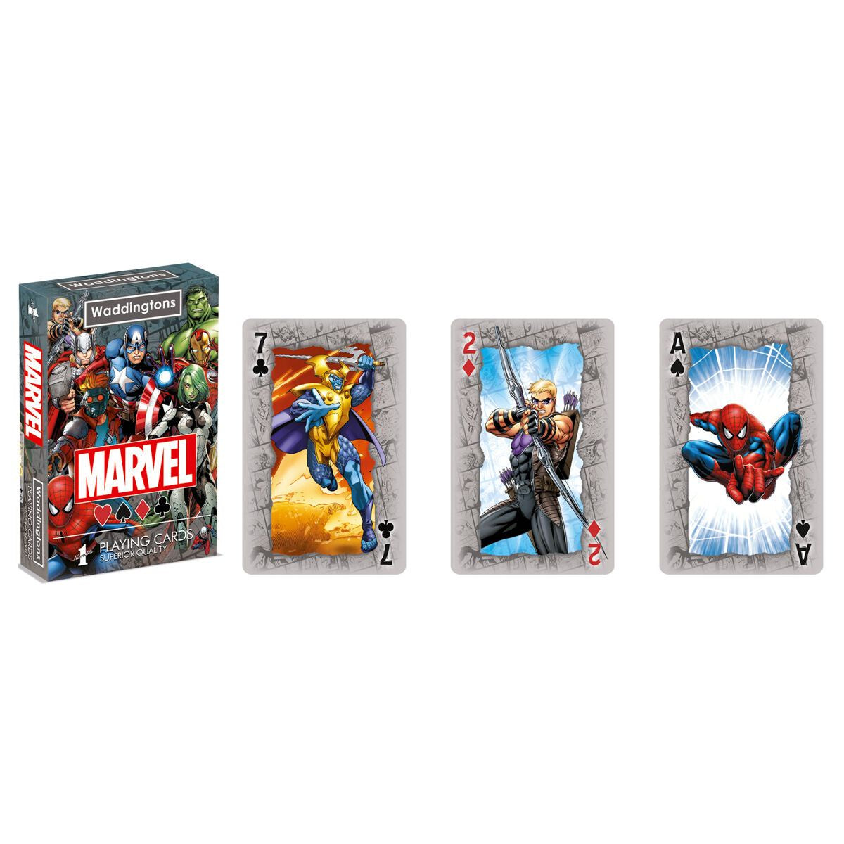 MARVEL - Universe Waddingtons Number 1 Playing Cards