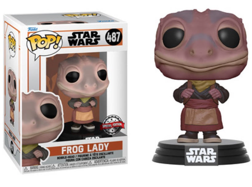 STAR WARS : MANDALORIAN - Frog Lady #487 Funko Pop!
