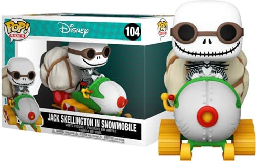 DISNEY - Jack Skellington In Snowmobile #104 Funko Pop! Rides