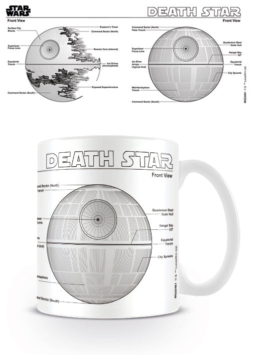 STAR WARS - Death Star Sketch Mug MG23481