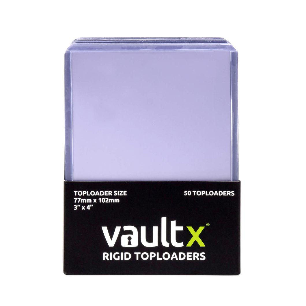 VAULT X - Rigid Toploaders 35pt (50 Pack)