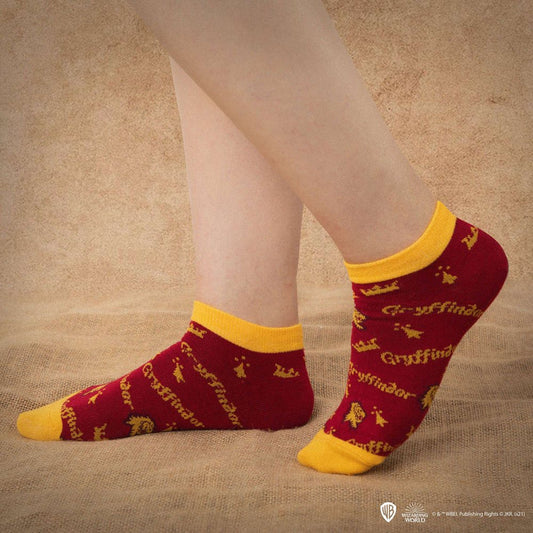 HARRY POTTER -  Gryffindor 3-Pack Ankle Socks