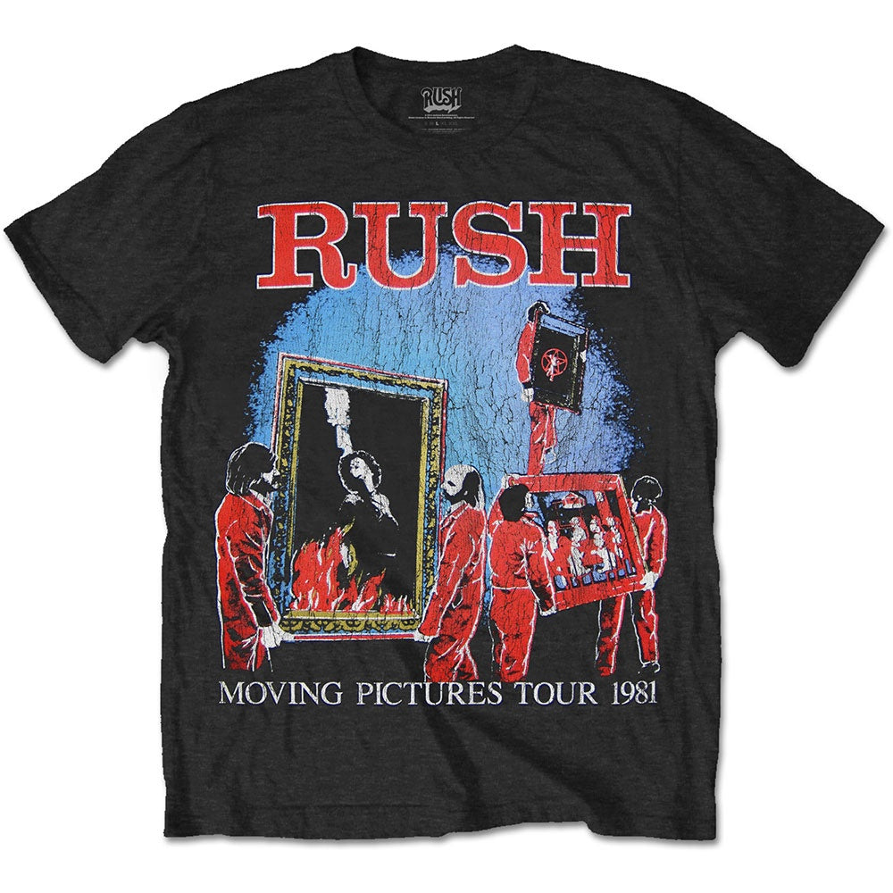 RUSH - Moving Pictures Tour 1981 T-Shirt