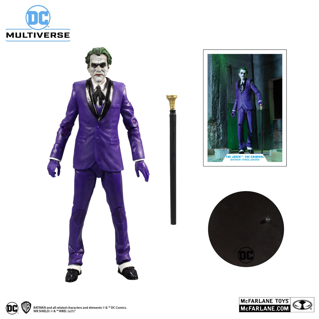 DC MULTIVERSE - Joker Three Jokers Comics McFarlane Action Figure