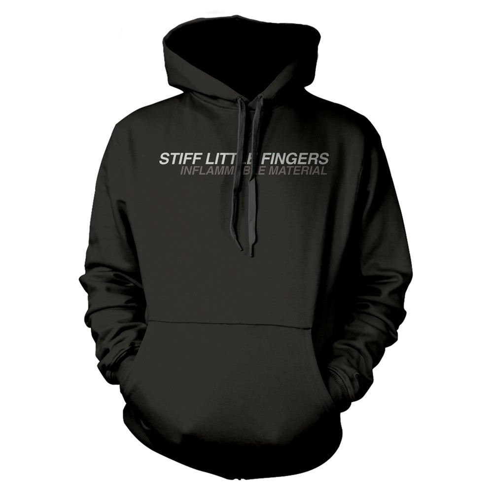 STIFF LITTLE FINGERS - Inflammable Material Hoodie