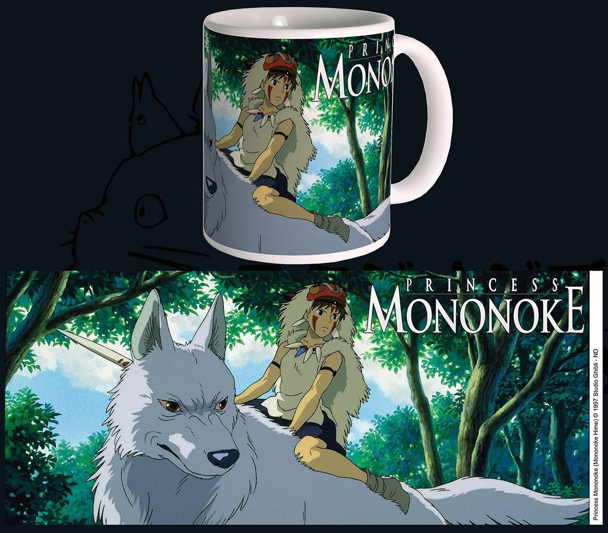 STUDIO GHIBLI - Princess Mononoke mug SMUGGH05