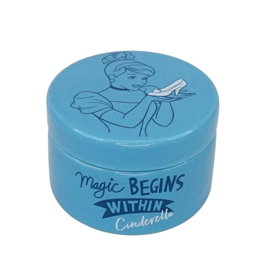 DISNEY : CINDERELLA - Round Ceramic Box