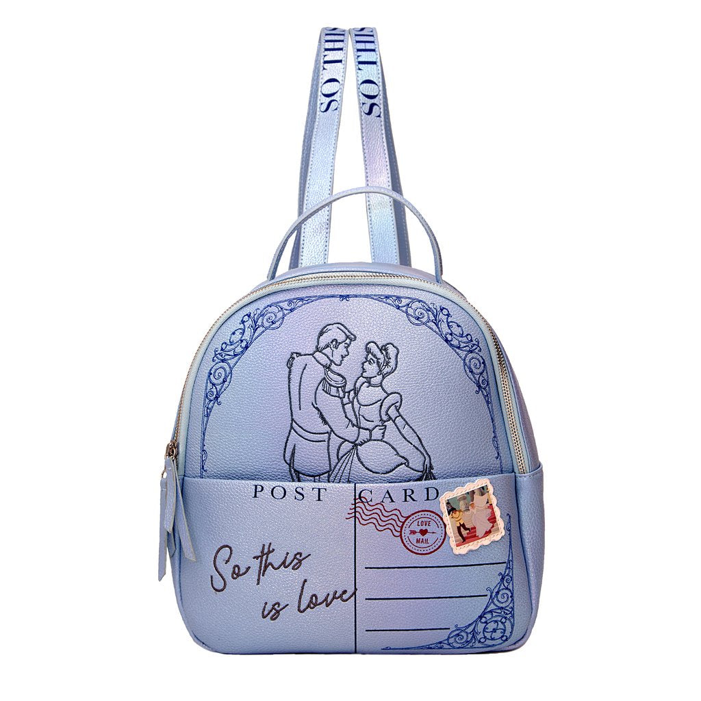 DANIELLE NICOLE : DISNEY - Cinderella Love Letters Mini Backpack
