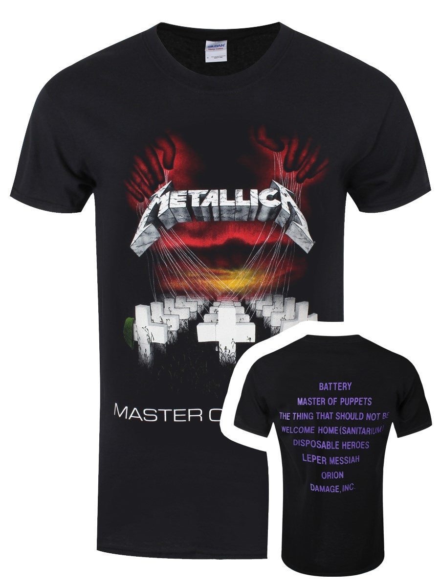 METALLICA - Master Of Puppets Back Print T-Shirt