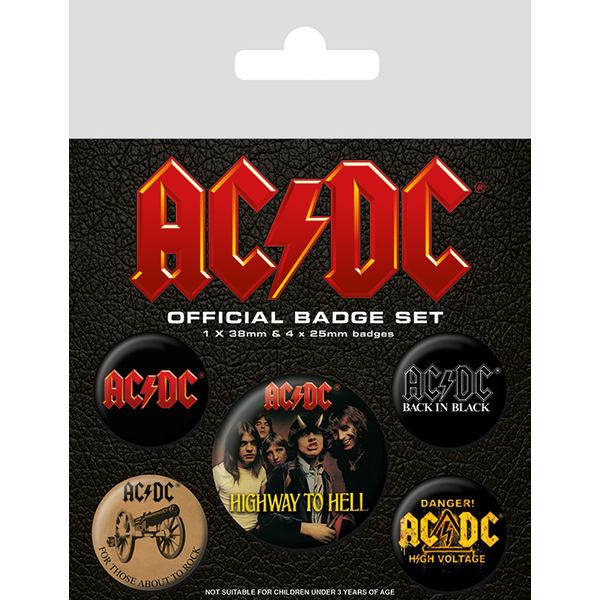 AC/DC - Band Badge Pack