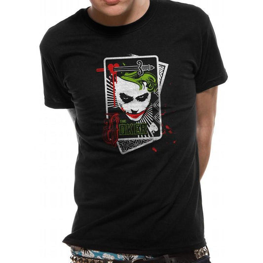 DC : BATMAN THE DARK KNIGHT - Joker Card T-Shirt