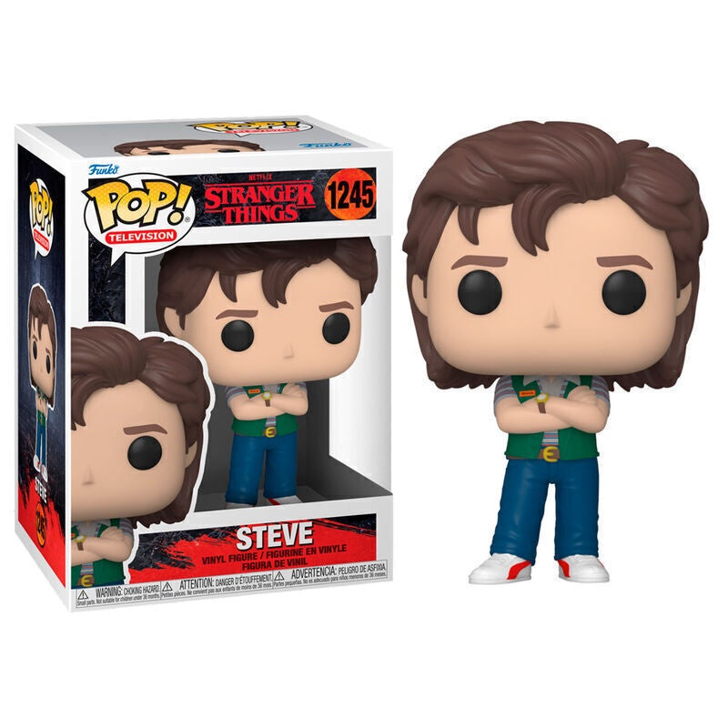 STRANGER THINGS - Steve Season 4 #1245 Funko Pop!