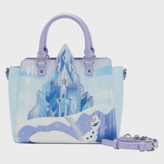 LOUNGEFLY : DISNEY - Frozen Princess Castle Crossbody Bag