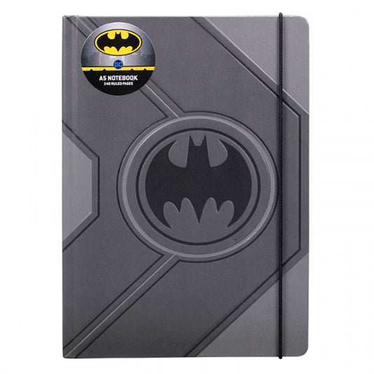 DC : BATMAN - A5 Black Logo notebook