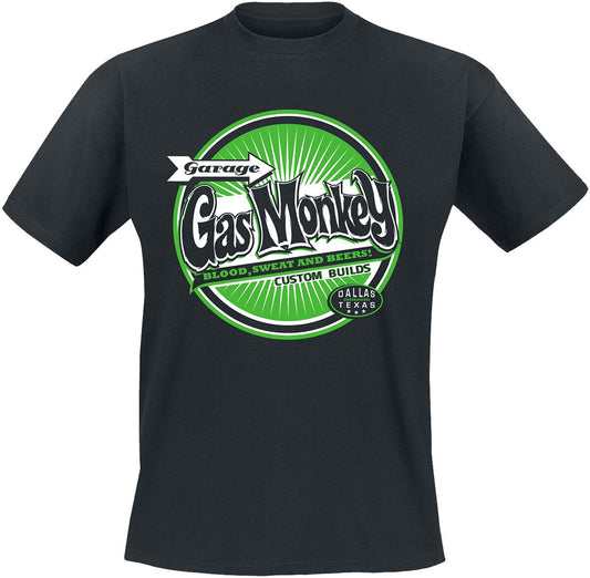 GAS MONKEY GARAGE - Green Bottle Top T-Shirt