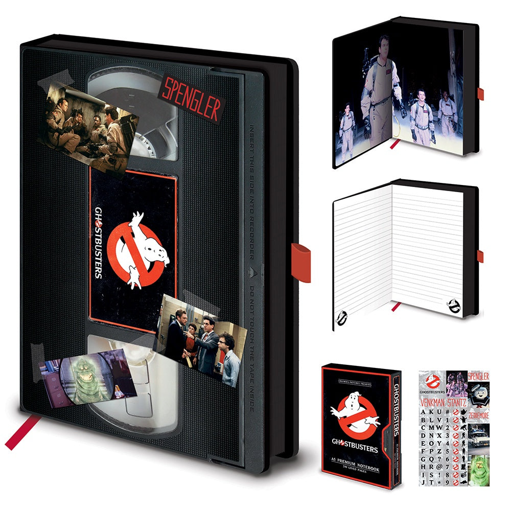 GHOSTBUSTERS - VHS A5 Premium Notebook