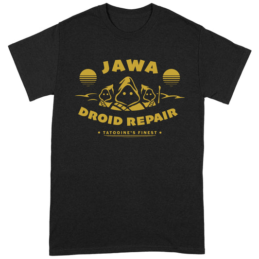 STAR WARS - Droid Repair Black T-Shirt