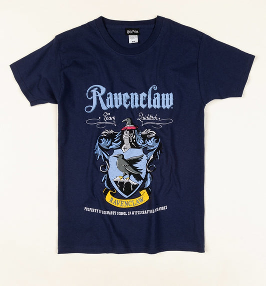 HARRY POTTER - Ravenclaw Crest Blue T-Shirt