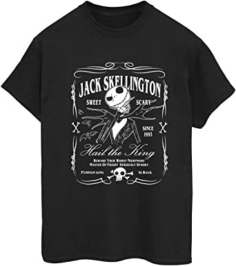 NIGHTMARE BEFORE CHRISTMAS - Jack Skellington Label T-Shirt