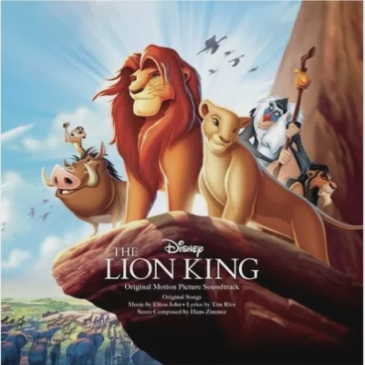 DISNEY : LION KING - Lion King Limited Edition Orange LP Vinyl Album Soundtrack