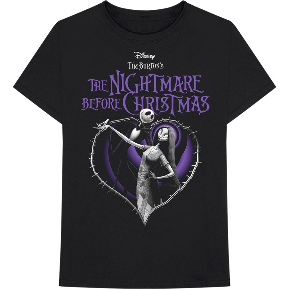 NIGHTMARE BEFORE CHRISTMAS - Purple Heart T-Shirt