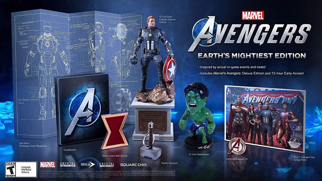 MARVEL : AVENGERS - PS4 Earth's Mightiest Edition Game Collection