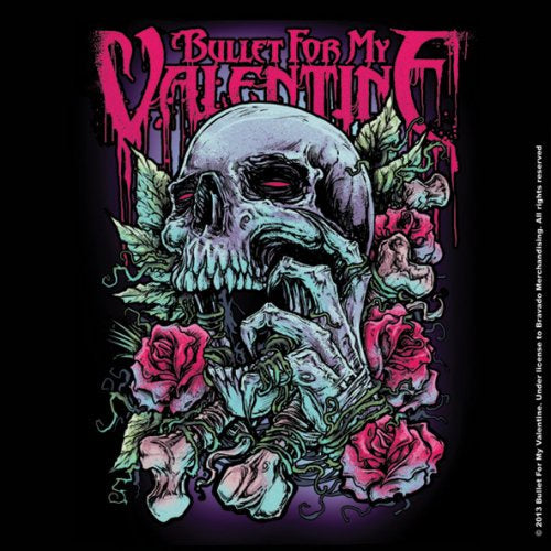 BULLET FOR MY VALENTINE - Skull Red Eyes Coaster