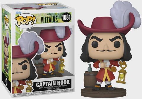DISNEY : VILLAINS - Captain Hook #1081 Funko Pop!