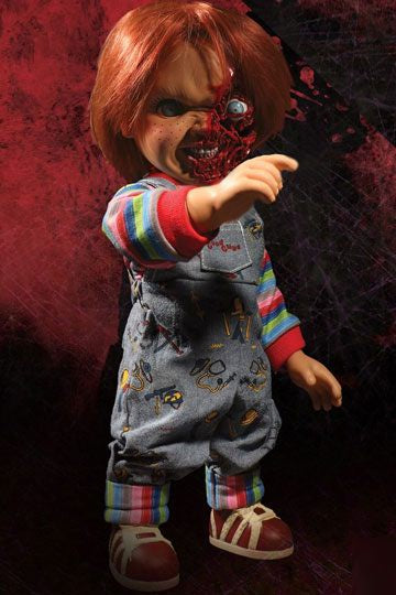 CHILD'S PLAY - Chucky Pizza Face Talking Figure