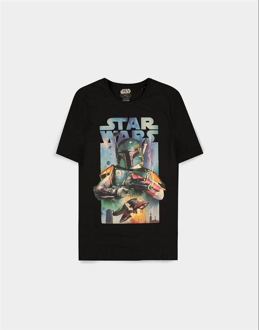 STAR WARS - Boba Fett Poster Art T-Shirt