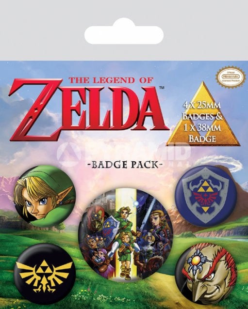 ZELDA - The Legend of Zelda Badge Pack