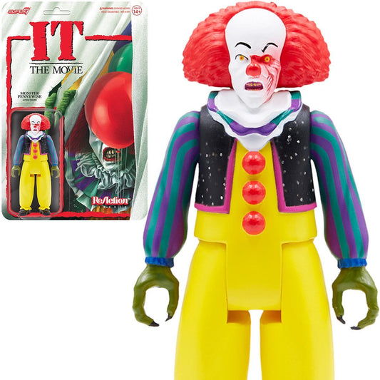 Pennywise the Clown ReAction Monster Figure from the movie "IT"