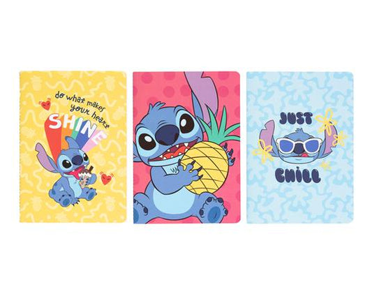 DISNEY : LILO & STITCH - Tropical A5 3-Pack Notebooks