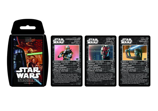 TOP TRUMPS - Star Wars Episode 1-3