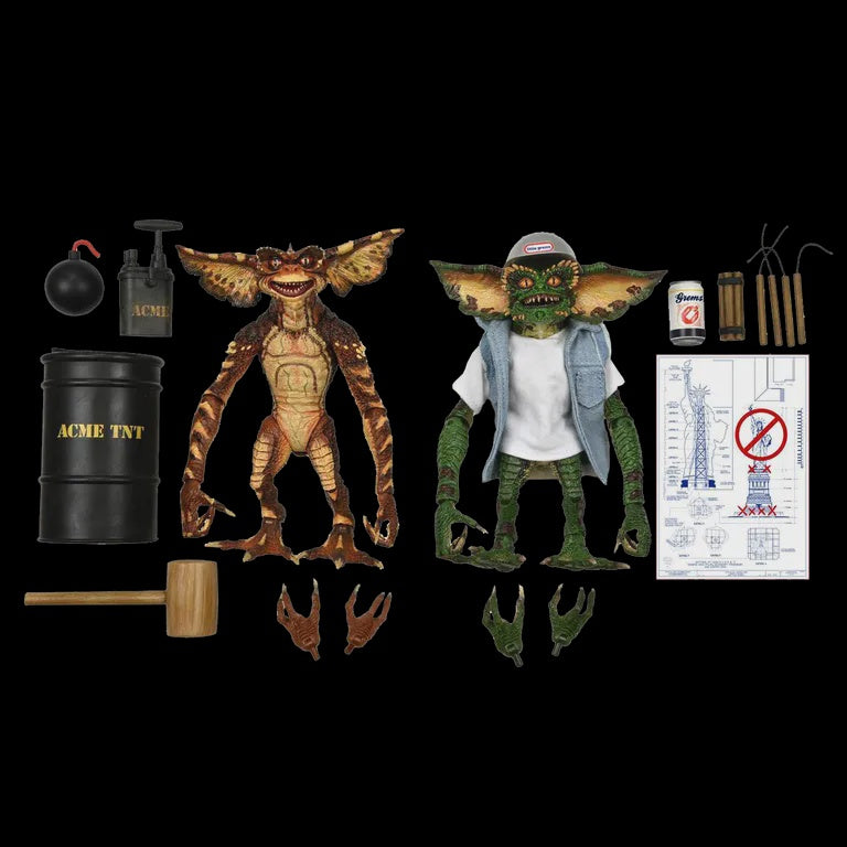 GREMLINS - Demolition Gremlins (Gremlins 2 New Batch) Neca Ultimate Figure 2-Pack