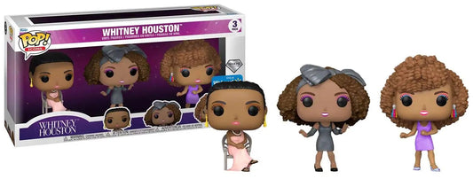 WHITNEY HOUSTON - Exclusive  3-Pack Funko Pop!
