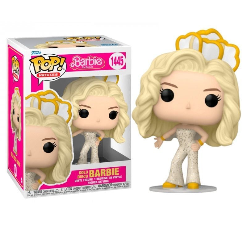 BARBIE : THE MOVIE - Gold Disco Barbie #1445 Funko Pop!