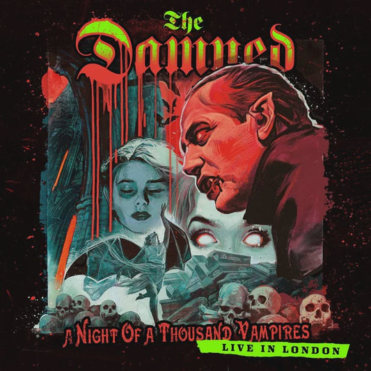 DAMNED - A Night Of A Thousand Vampires Red Translucent Vinyl Album
